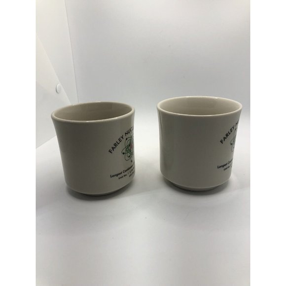 Farley Nuclear Plant coffee mugs lot of 2 2000 And 1996 Mike New - Picture 5 of 7